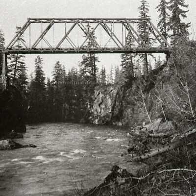 Cazadero Bridge over Clackamas River 1909
