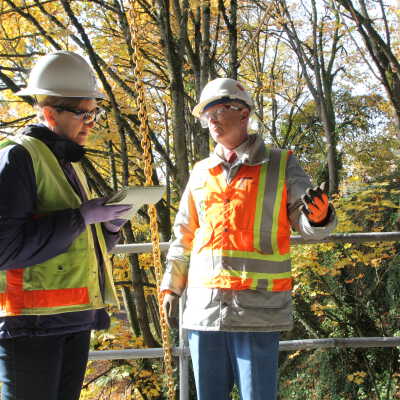 Oregon City Arch Bridge Restoration 2011