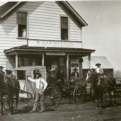 Moyer Mail Carrier at Springwater Post Office