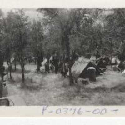 Fort Lewis Washington - Field Tents - No Date