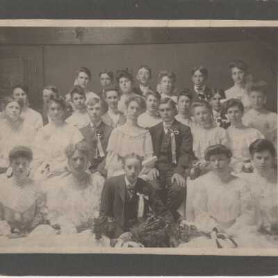 Barclay School Students 1904 - Graduating Class