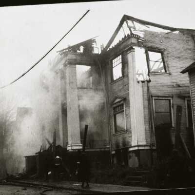 Elks Fire 1922 - Oregon City