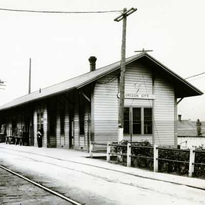 Oregon City Railroad Station 1912