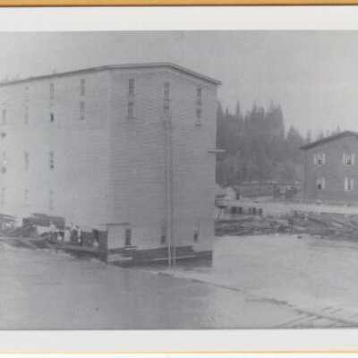 1890 Flood - Imperial Flour and Woolen Mills - Main Street - Oregon City