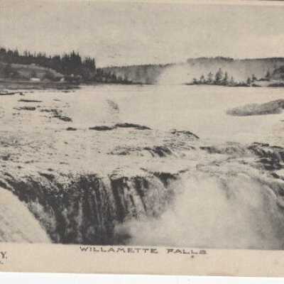 Willamette Falls 1908