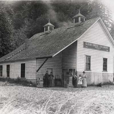 Clear Creek Creamery 1908 - Carver, Oregon