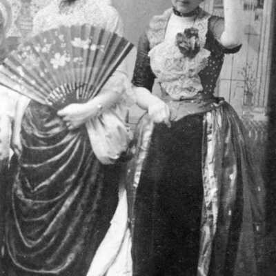 Minnie Charman and Azalia Keating,: Copyright: None; Origsize: 4" x 6"; Origformat: Print-Photographic