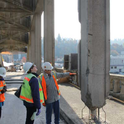 Oregon City Arch Bridge Restoration 2011