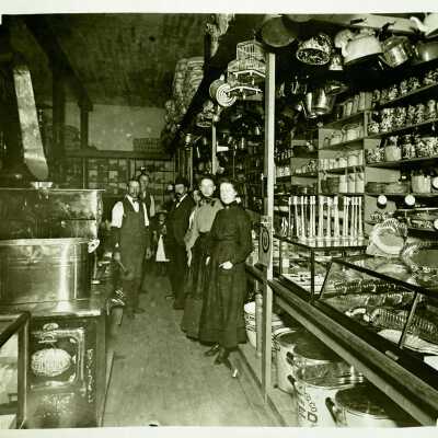 Bellomy and Busch Interior 1899 - 802 Main Street