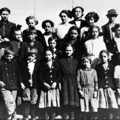 Happy Valley School Students 1912