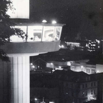 Oregon City Elevator At Night