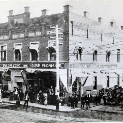The Weinhard Building and Frank Busch Furniture Building - 1900 - 8th and Main, Oregon City