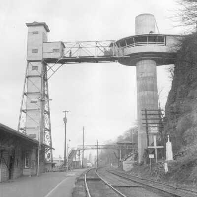 Oregon City Elevators - Old and New 1954
