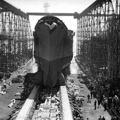 U. S. S. Oregon City, 1945