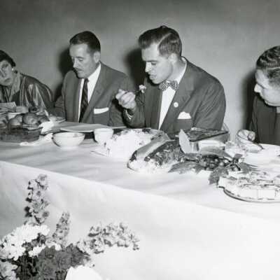 Gov. Holmes Banquet in Oregon City, 1970s.: Origformat: Print-Photographic