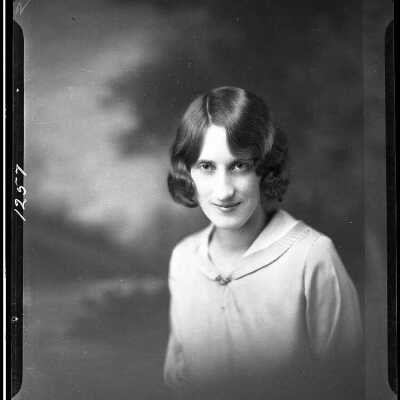 Photograph for Mrs. Terrell -November 1929 - Negative
