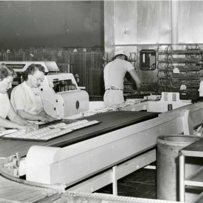 Bakery Scene, 1960s.: Origformat: Print-Photographic