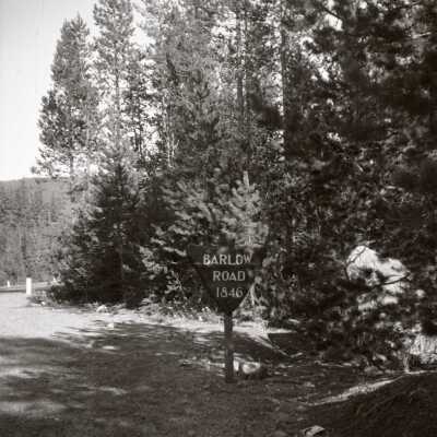 Barlow Road Marker #3, Mt. Hood
