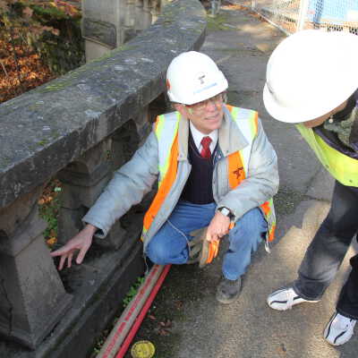 Oregon City Arch Bridge Restoration 2011