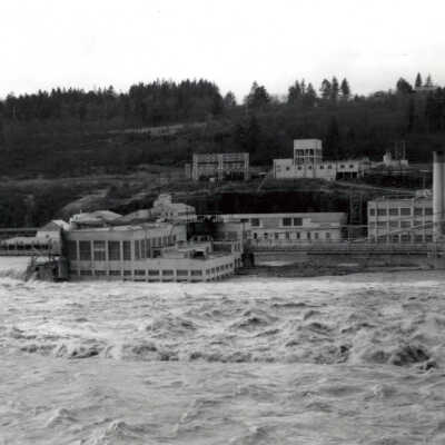 1964 Flood - Willamette Falls