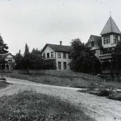 View from 12th Street to Jefferson Street, Oregon City