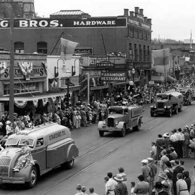 Territorial Days Parade 1938 - Oregon City - Main Street