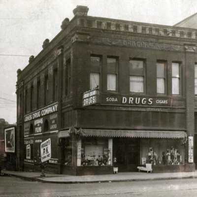 Barclay Building, 1924.: Origsize: 6" x 8"; Origformat: Print-Photographic