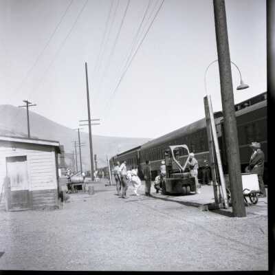 #700 Steam Engine Trip up Columbia Gorge, B, 1956: Origformat: Negative