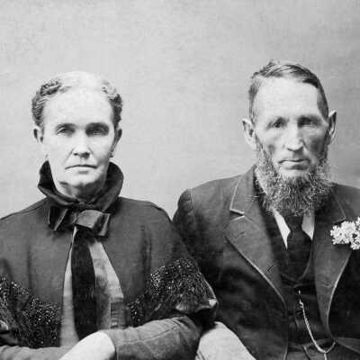 The Reverend Jacob Shaw McComb Sr. and Mrs. Evelyn (Eva) McComb - No Date - United Brethren Church