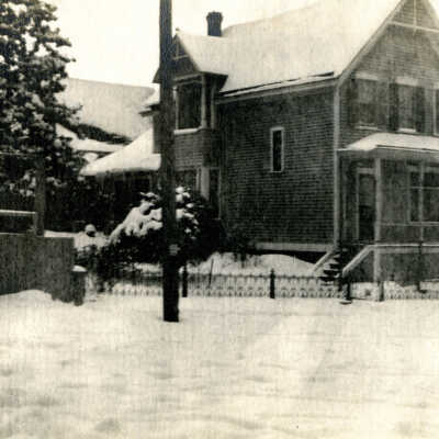Ed and Maria Caufield's home at 8th and Water Street.