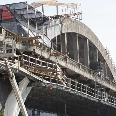 Oregon City Arch Bridge Restoration 2011