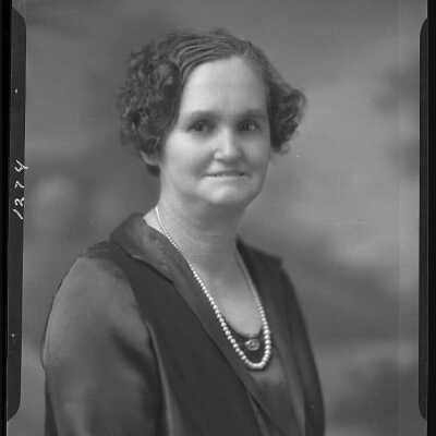 Photograph for Mrs. F. Alldridge - November 1929 - Negative