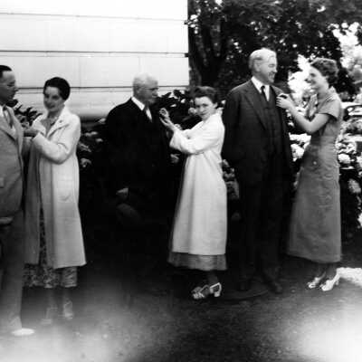 Oregon City Territorial Days ca. 1930's - State of Oregon Executives