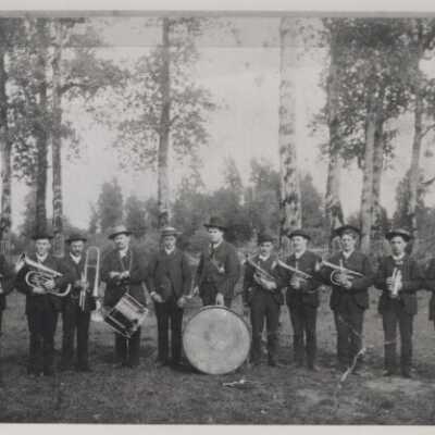 Oregon City Brass Band 1885 at Camus Washington