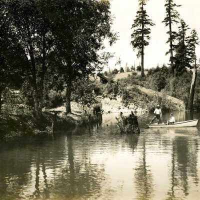 New Era Lake and Fishermen.