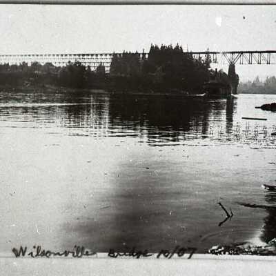 Wilsonville R.R. Bridge over Willamette River, #2.