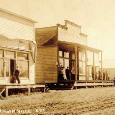 Early View of Wilsonville Main Street