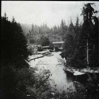 Clear Creek Covered Bridge - Carver, Oregon