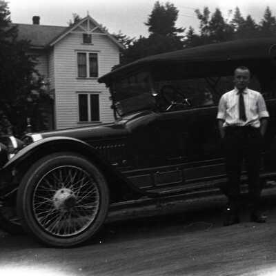 Boy with Car.