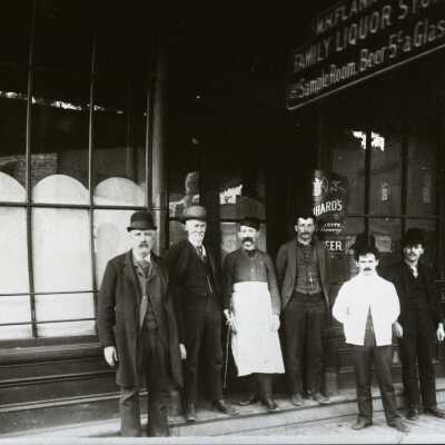 Oregon City 1898 - Flannigan Saloon