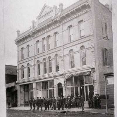 Electric Hotel in Charman Building - 1892 - 411 Main Street, Oregon City, Oregon