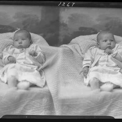 Photograp of a Baby for Mrs. Gurham - November 1929 - Negative