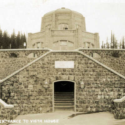 Vista House - Lower Highway Entrance