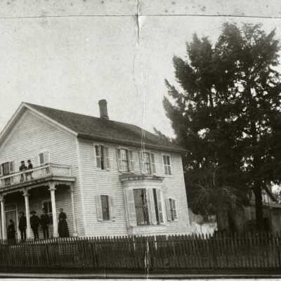 Oregon City 1895 - Parker House
