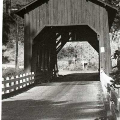 Dicky Prairie (Shady Dell) Covered Bridge over Molalla River