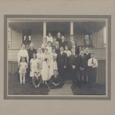 Unknown Family Portrait - Wedding