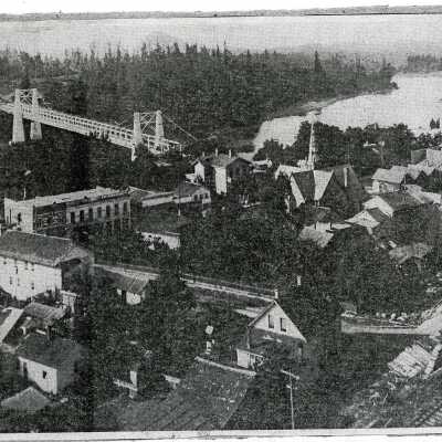 Oregon City from Bluff at 5th Street