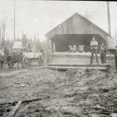 Olwiler Saw Mill on Clear Creek