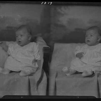 Photograph of an infant child for Herny Dithrich - December 1929 - Negative
