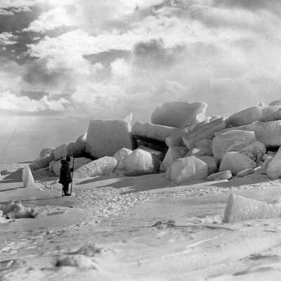 Mrs. Hal Rands at Nome, Alaska